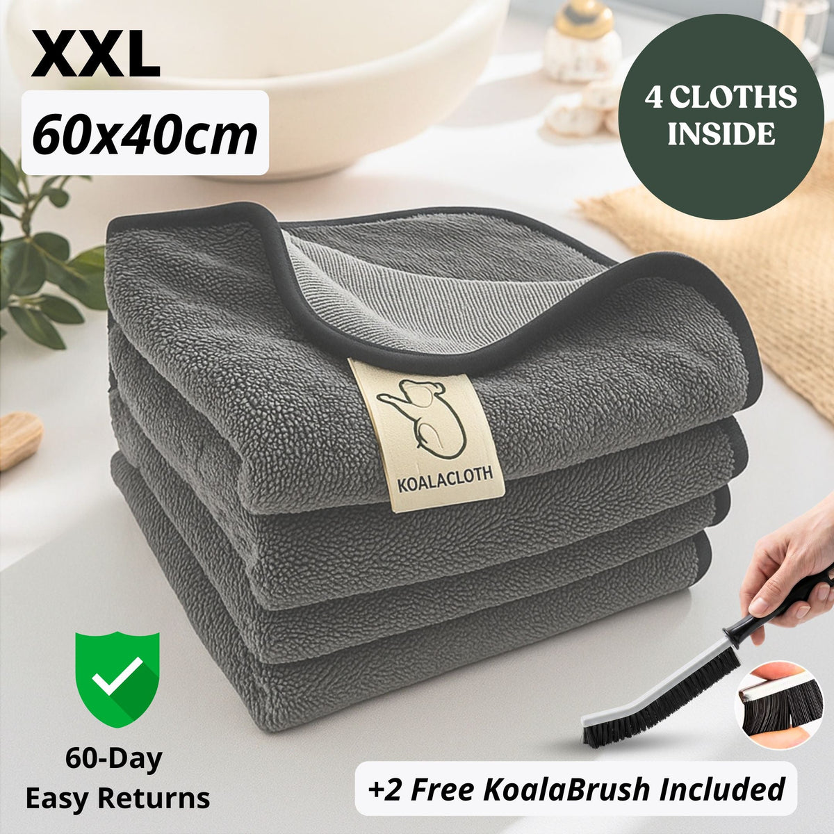 SealShine | Deep Clean Set – 60 × 40 cm