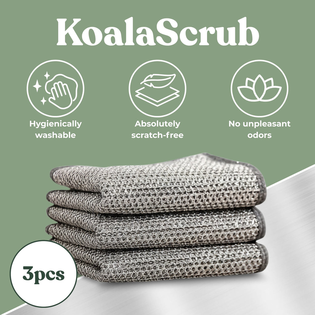 SealShine | Gentle Scrub Cloth Bundle – 20 × 20 cm