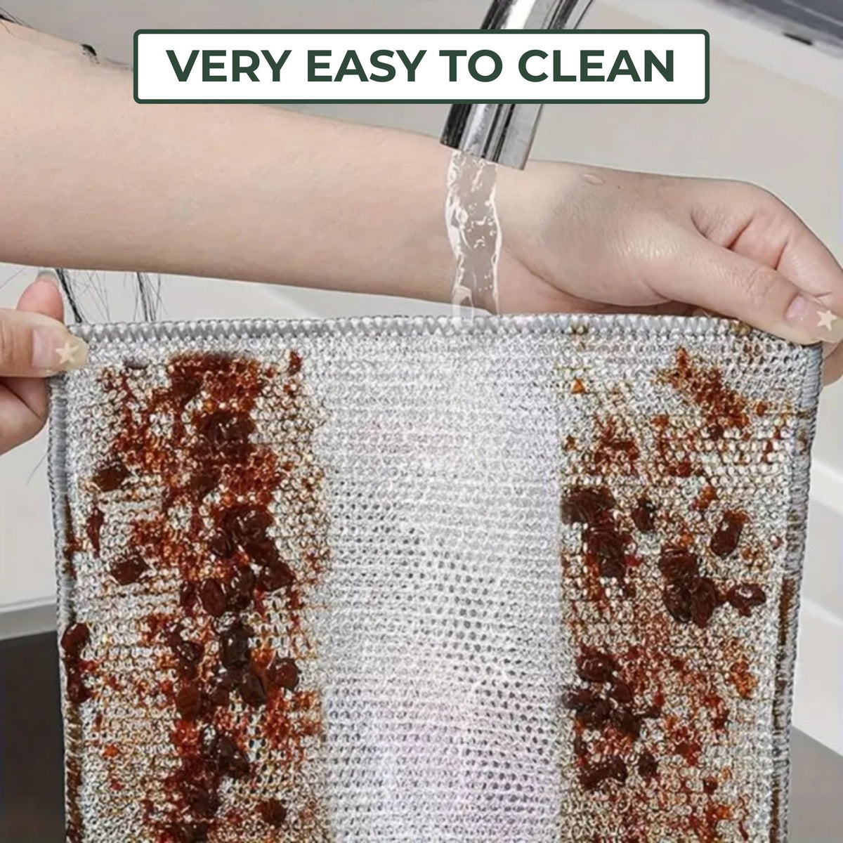 SealShine | Gentle Scrub Cloth Bundle – 20 × 20 cm