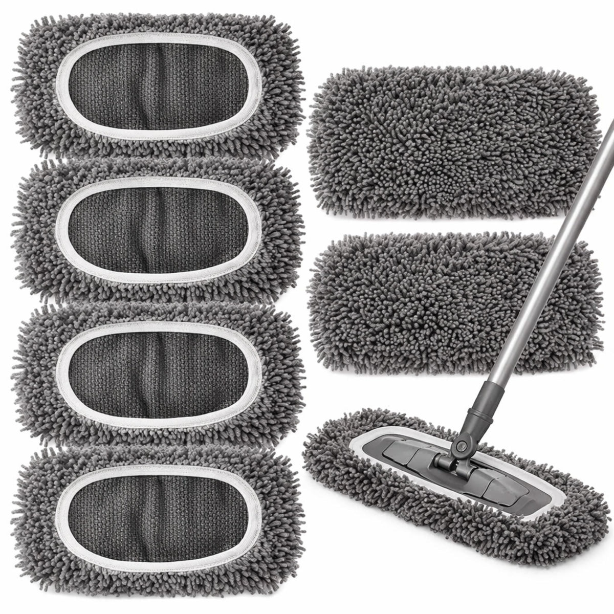 SealShine | Reusable Mop Pads – Fits 25 cm & 42 cm Mop Heads